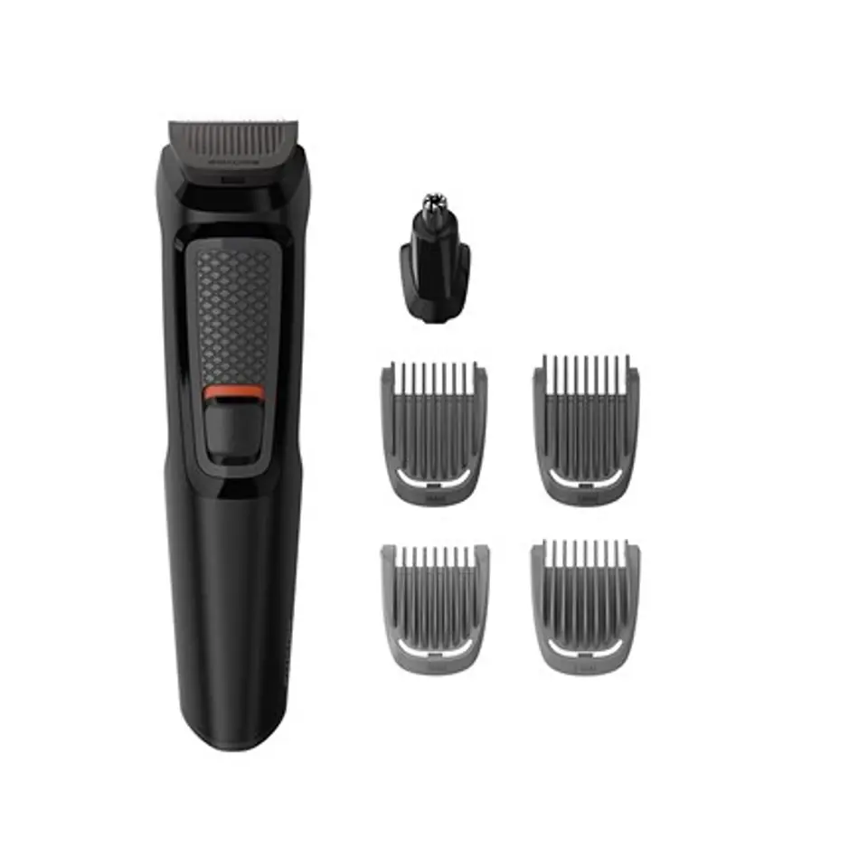 ⁨Philips MULTIGROOM Series 3000 MG3710/15 hair trimmers/clipper Black⁩ at Wasserman.eu