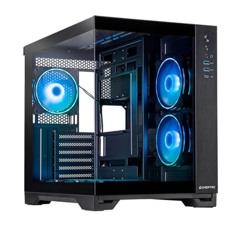 ⁨Case ISIO GM-30B-TG-OP 6x Fans ARGB⁩ at Wasserman.eu