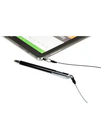 ⁨PORT CONNECT Universal Stylus 40 cm with cable Black⁩ at Wasserman.eu