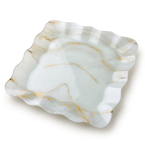 MARBELLO Talerz kwadratowy 29,7x29,7x2,3cm półmisek w sklepie Wasserman.eu