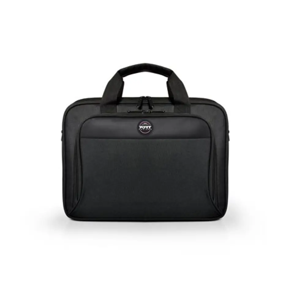 ⁨Port Designs S15+ notebook case 39.1 cm (15.4") Briefcase Black⁩ at Wasserman.eu