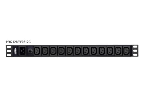 ⁨Aten 1U 16A 12Port Basic PDU⁩ w sklepie Wasserman.eu