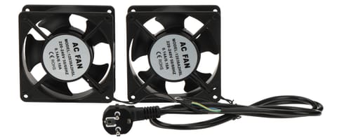 ⁨WENTYLATOR A19-2W-B ZASTOSOWANIE: SZAFY RACK⁩ w sklepie Wasserman.eu