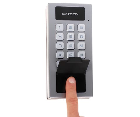 ⁨KONTROLER DOSTĘPU DS-K1T502DBFWX-E1 Hikvision⁩ w sklepie Wasserman.eu