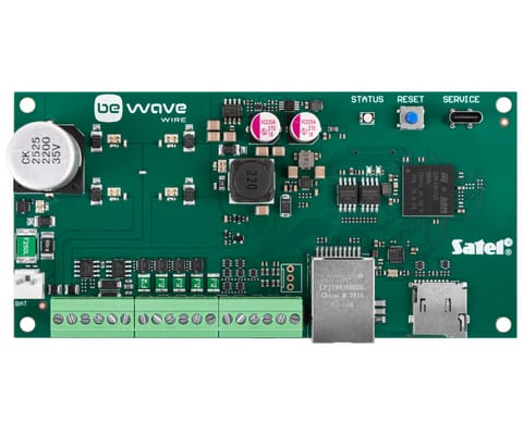 ⁨CENTRALA ALARMOWA WIRE-128 BE WAVE SATEL⁩ w sklepie Wasserman.eu