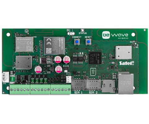 ⁨BEZPRZEWODOWA CENTRALA ALARMOWA HYBRID-128-PLUS BE WAVE SATEL⁩ w sklepie Wasserman.eu