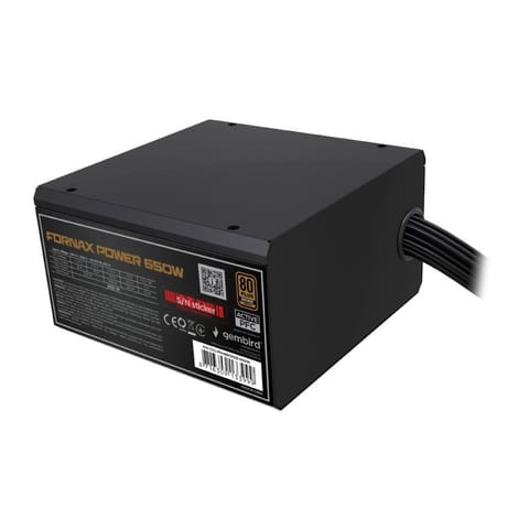 ⁨Power supply unit 650W active PFC 12 cm fan 80+Bronze color box⁩ at Wasserman.eu