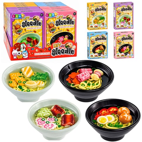 ⁨Zestaw Kreatywny DIY Makaron Ramen Brelok Zawieszka Ozdobna Dla Dzieci⁩ w sklepie Wasserman.eu