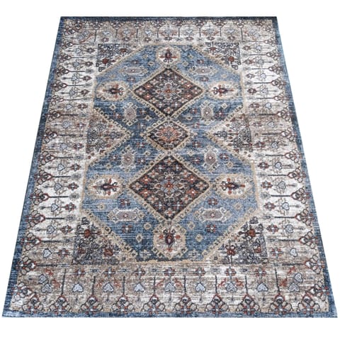⁨Dywan Sienna 03 Navy 160 x 220 cm granatowy⁩ w sklepie Wasserman.eu