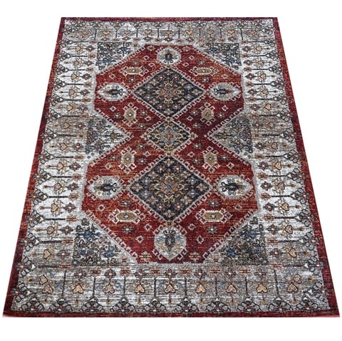 ⁨Dywan Sienna 03 Red czerwony 200 x 290 cm⁩ w sklepie Wasserman.eu