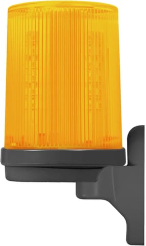 ⁨Lampa LED Proxima WALEC.O (pomarańczowa) z wbudowaną anteną 433.92 MHz (12-24V AC/DC lub 230V AC)⁩ w sklepie Wasserman.eu