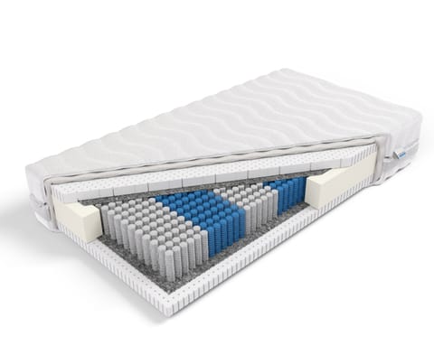 ⁨Frankhauer Materac luxpocket z lateksem Ksena (pokrowiec Dormia, rozmiar 80 x 200)⁩ w sklepie Wasserman.eu