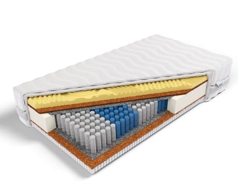 ⁨Frankhauer Multipocket z memory lateksem i obustronnym kokosem Hyperion (pokrowiec Dormia, rozmiar 100 x 200)⁩ w sklepie Wasserman.eu