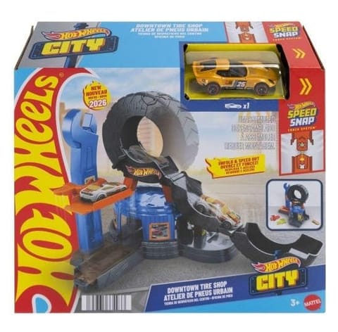 ⁨Hot Wheels City Warsztat Rozkładana opona⁩ w sklepie Wasserman.eu