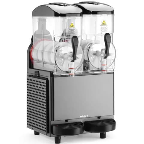 ⁨Granitor dyspenser maszyna do napojów slush sorbetów 2 x 12 l 710 W⁩ w sklepie Wasserman.eu