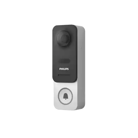 ⁨Philips WelcomeEye Link, wideodomofon bezprzewodowy z WiFi na baterię wielokrotnego ładowania⁩ w sklepie Wasserman.eu