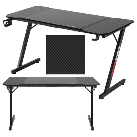 Biurko gamingowe SHADOW GAMER 1.0 140 cm podkładka w sklepie Wasserman.eu