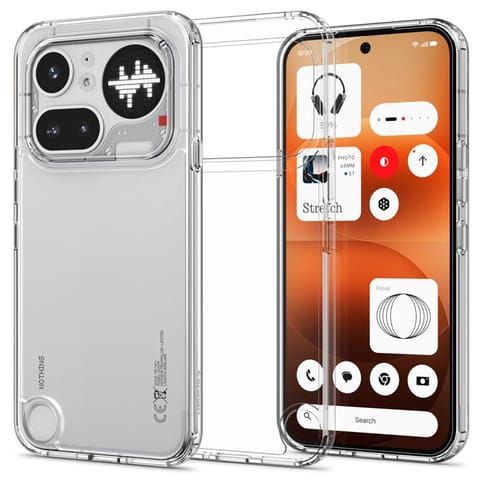 ⁨Spigen Ultra Hybrid - Etui do Nothing Phone 4a Pro (Crystal Clear)⁩ w sklepie Wasserman.eu
