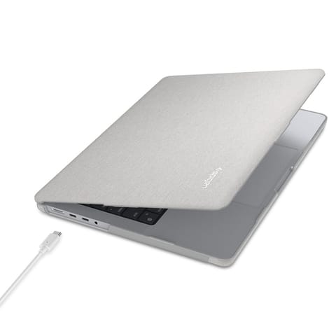 ⁨Spigen Urban Fit - Obudowa do MacBook Pro 14" (M5/M4/M3/M2/M1/2026-2021) (Heather Grey)⁩ w sklepie Wasserman.eu