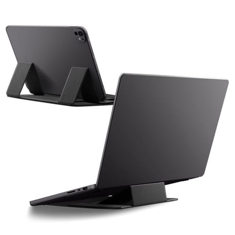 ⁨Spigen LD201-S8 Slimfold - Podstawka / stojak pod laptopa / tablet (Space Grey)⁩ w sklepie Wasserman.eu