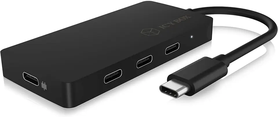 ⁨Raidsonic | 4-port hub with USB Type-C interface and PD port | IB-HUB1429-CPD⁩ w sklepie Wasserman.eu