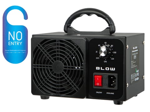 ⁨Generator ozonu BLOW OZ-04 czarny ozonator 60 000 mg/h 140W⁩ w sklepie Wasserman.eu