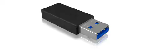 ⁨Raidsonic ICY BOX Adapter for USB 3.1 (Gen 2), Type-A plug to Type-C socket IB-CB015⁩ at Wasserman.eu