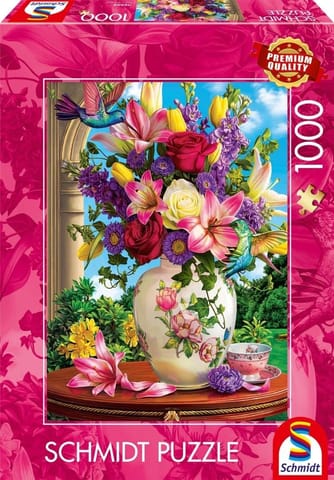 ⁨Puzzle 1000 Bukiet kwiatów⁩ w sklepie Wasserman.eu