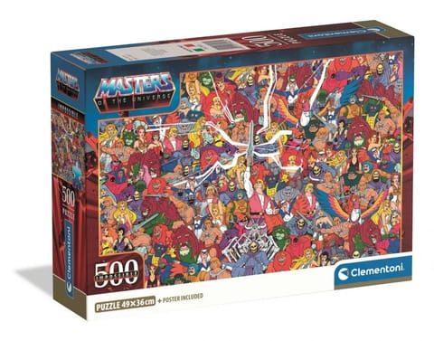 ⁨Puzzle 500 Impossible Masters Of The Universe⁩ w sklepie Wasserman.eu