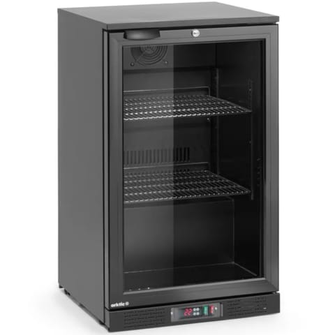 Lodówka chłodziarka barowa na napoje 1-drzwiowa LED 86 l 120 W 50x53x87 cm w sklepie Wasserman.eu