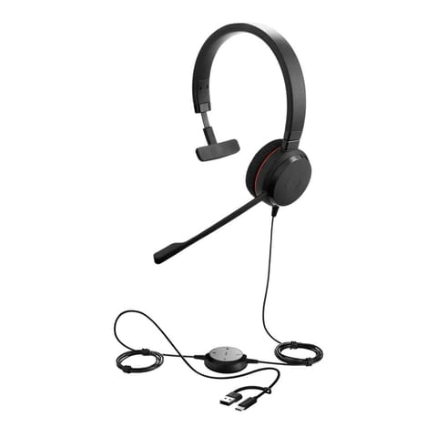 ⁨Jabra Evolve 20 SE USB-A&C MS Mono⁩ at Wasserman.eu
