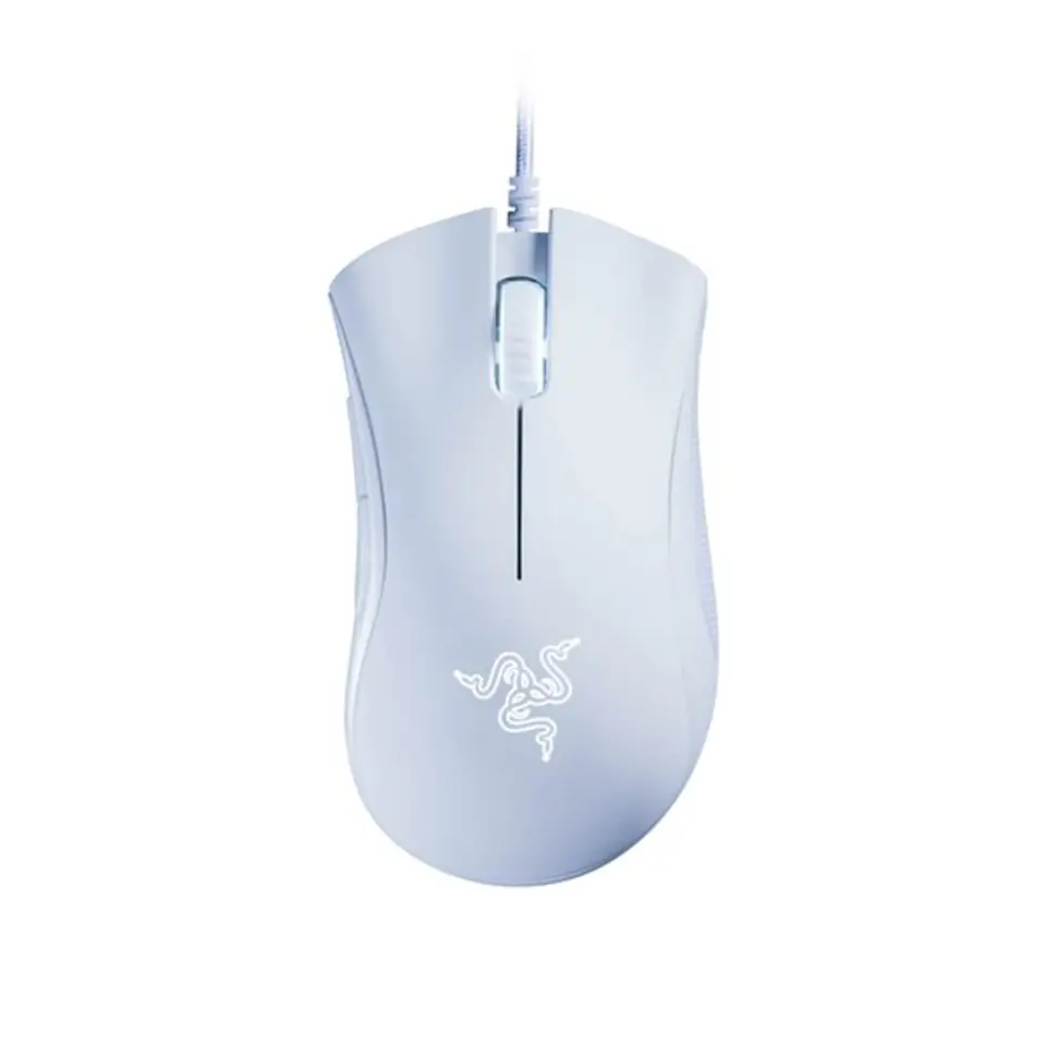 ⁨Razer | Gaming Mouse | DeathAdder Essential Ergonomic | Optical mouse | Wired | White⁩ w sklepie Wasserman.eu