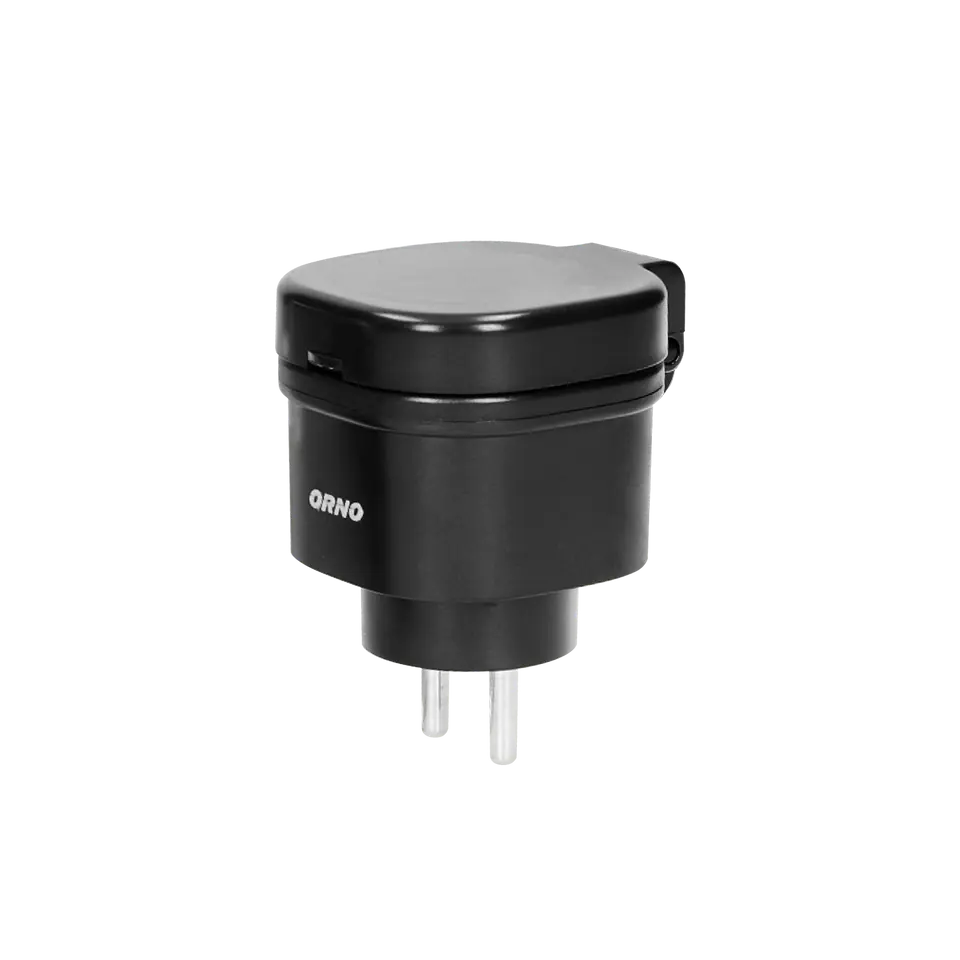 ⁨ORNO Smart Home externe Steckdose, drahtlos gesteuert, mit Funkempfänger, IP44⁩ im Wasserman.eu