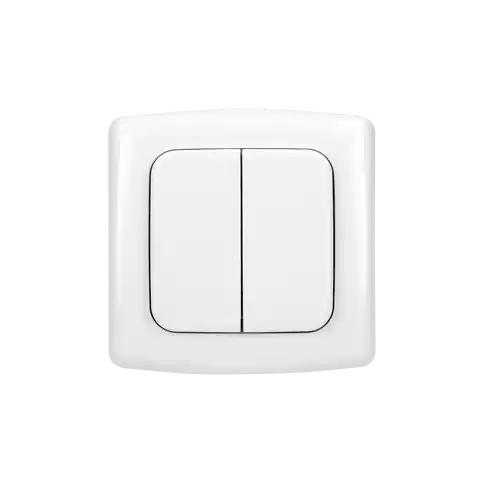 ⁨Dualer Aufputzschalter, zur Fernsteuerung von Unterputzschaltern und Steckdosen, mit Funksender, ORNO Smart Home⁩ im Wasserman.eu