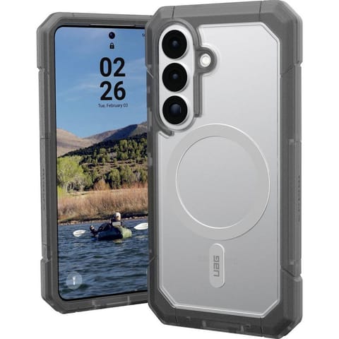 ⁨UAG Trooper Magnet - etui z wbudowanym modułem magnetycznym do Samsung Galaxy S26 (clear/ash)⁩ w sklepie Wasserman.eu