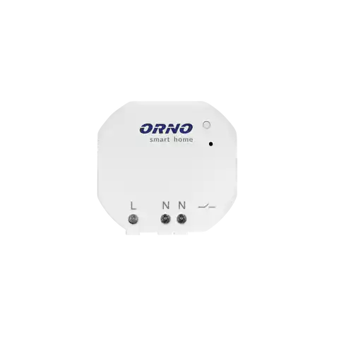 ⁨Einzel-Unterputzsender, zum Anschluss an beliebige Schalter, zur Fernsteuerung von Unterputzrelais und Steckdosen, mit Funksender, ORNO Smart Home⁩ im Wasserman.eu