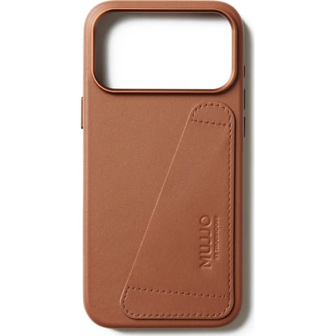 ⁨Mujjo Wallet Leather Case - etui skórzane do iPhone 17 Pro Max kompatybilne z MagSafe (tan)⁩ w sklepie Wasserman.eu