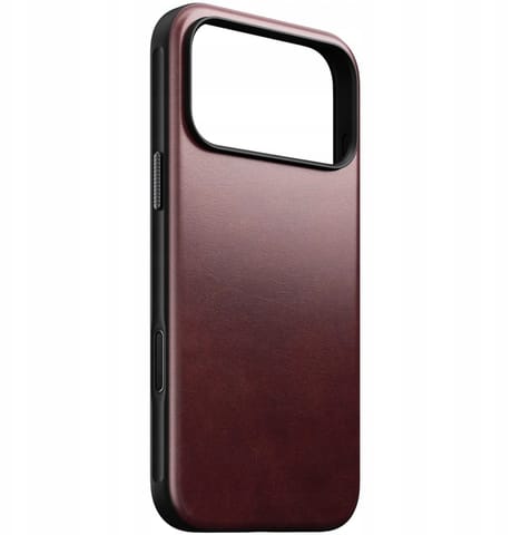 ⁨NOMAD Modern Leather Case - skórzane etui do iPhone 17 Pro Max kompatybilne z MagSafe, skóra Horween (burgundy) [go]⁩ w sklepie Wasserman.eu