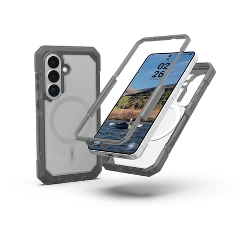 ⁨UAG Trooper Magnet - etui z wbudowanym modułem magnetycznym do Samsung Galaxy S26+ (clear/ash)⁩ w sklepie Wasserman.eu