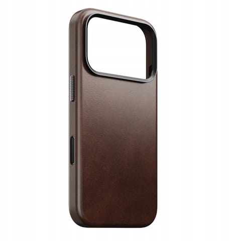 ⁨NOMAD Traditional Leather Case - skórzane etui do iPhone 17 Pro kompatybilne z MagSafe, skóra Horween (rustic brown)⁩ w sklepie Wasserman.eu