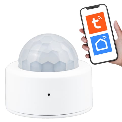 ⁨Bezprzewodowy czujnik ruchu Zigbee Tuya GreenBlue, Android/iOS/,CR2450 DC 3.0V, zakr. detekcji 120° / do 8m, GB740⁩ w sklepie Wasserman.eu