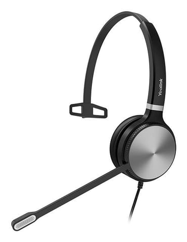 ⁨Yealink YHS36 Headset Wired Head-band Office/Call center Black, Silver⁩ at Wasserman.eu