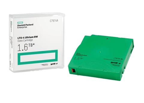 ⁨Hewlett Packard Enterprise C7974A Backup Media Blank Data Tape 800GB LTO 1.27cm⁩ at Wasserman.eu