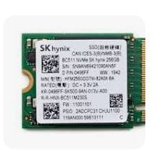 ⁨Dell 256GB, SSD, PCIe-34, M.2,⁩ w sklepie Wasserman.eu