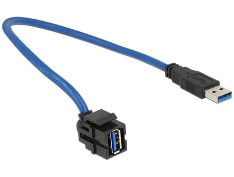 ⁨Delock Keystone USB3.0 A Female 250⁩ w sklepie Wasserman.eu