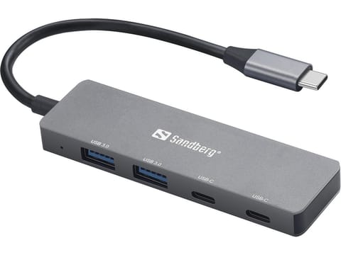 ⁨Sandberg USB-C to 2xUSB-A + 2xUSB-C Hub⁩ w sklepie Wasserman.eu
