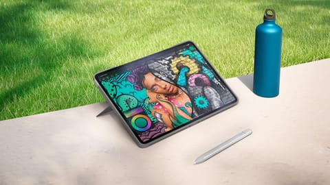 ⁨Case with keyboard Combo Touch iPad Air 11 M2 US Oxford Grey⁩ at Wasserman.eu