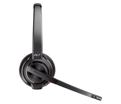 POLY 8220 UC Headset Wireless Head-band Office/Call center Black at Wasserman.eu