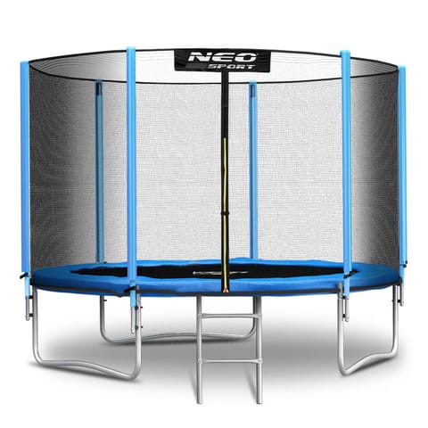 ⁨Trampolina ogrodowa 6ft/183cm z siatką zewnętrzną i drabinką Neo-Sport⁩ w sklepie Wasserman.eu