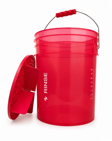 ⁨BenBow Wiadro 20L Rinse + separator czerwony⁩ w sklepie Wasserman.eu